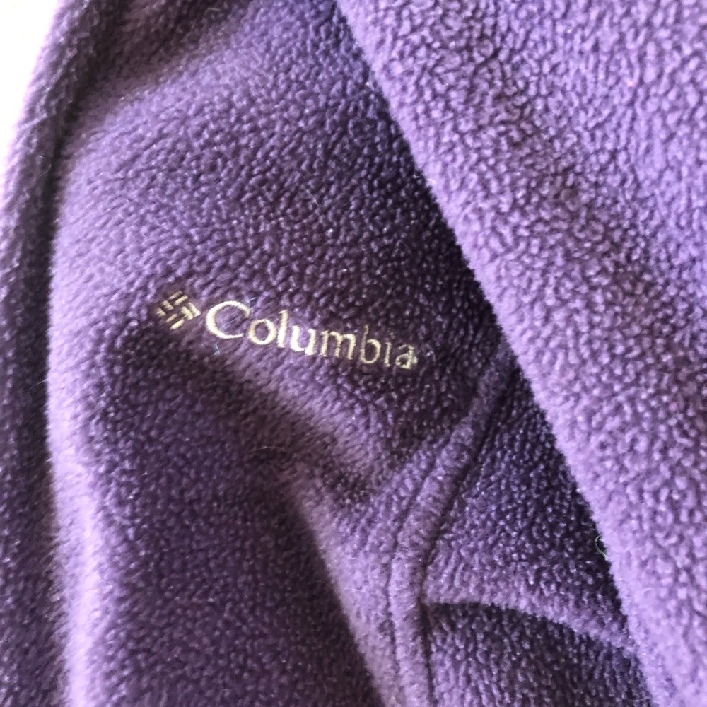 Purple Columbia Fleece Jacket
